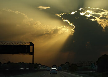 Sur une autoroute italienne, 2015