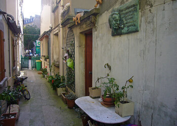 Impasse Florimont, chez Jeanne, l