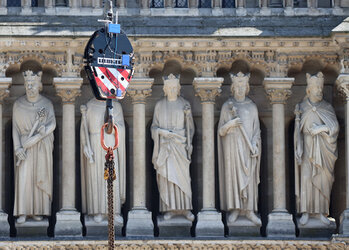 Notre-Dame alors en phase de résurrection